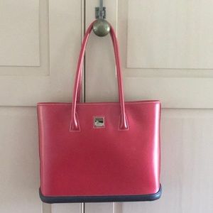 Dooney Bourke Red Tote Bag